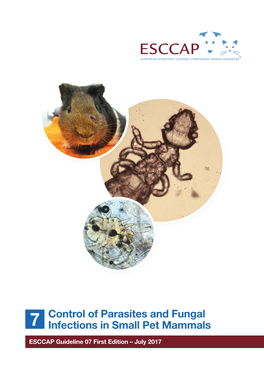 Control of Parasites and Fungal Infections in Small Pet Mammals