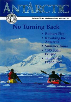 No Turning Back • Rothera Fire • Kayaking the Antarctic • Summer Tours • 2003 Solar Eclipse • Tangan Expedition!