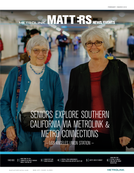 Seniors Explore Southern California Via Metrolink