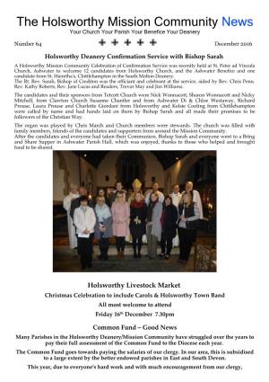 The Holsworthy Mission Community News