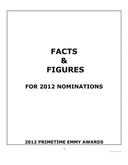 DOWNLOAD Emmy Facts and Figures