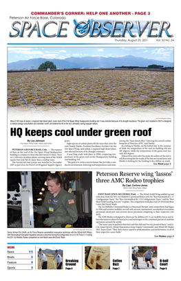 HQ Keeps Cool Under Green Roof by Lea Johnson Grant