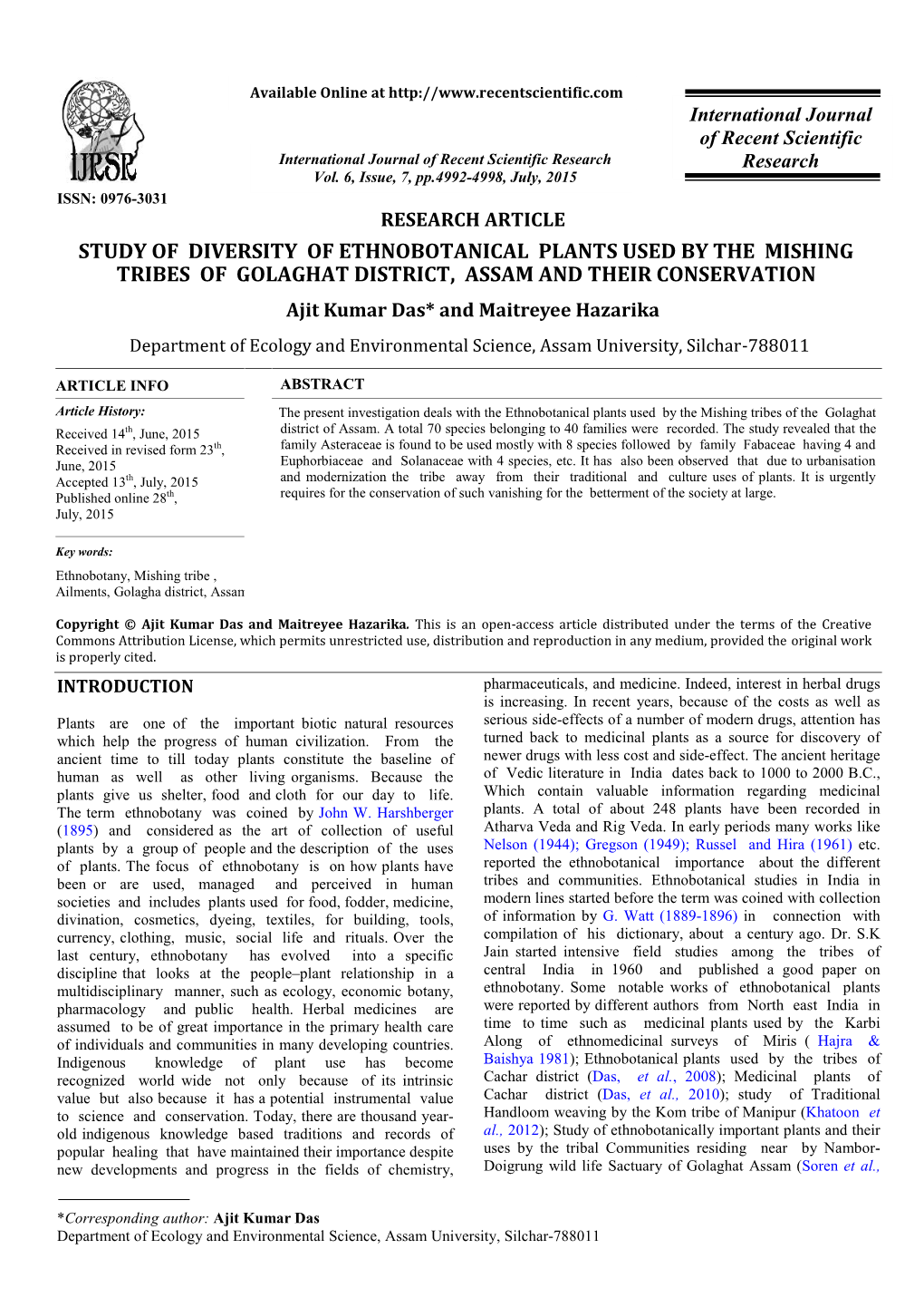 study-of-diversity-of-ethnobotanical-plants-used-by-the-mishing-tribes