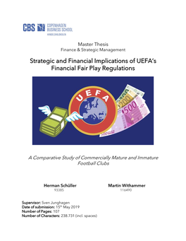 Strategic and Financial Implications of UEFA's Financial Fair Play