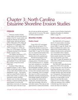 North Carolina Estuarine Shoreline Erosion Studies