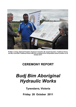 Budj Bim Aboriginal Hydraulic Works