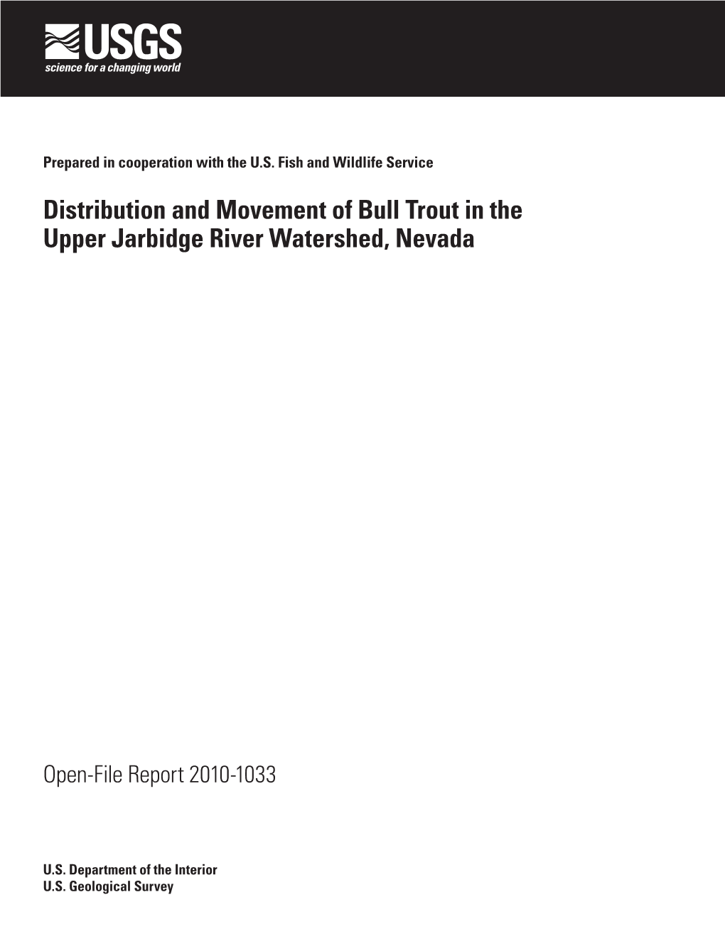 USGS Jarbidge River Bull Trout Project