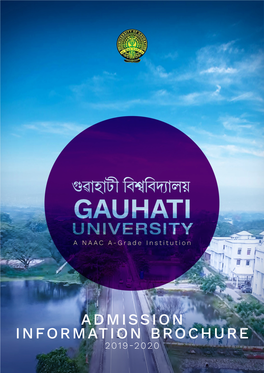 Gauhati University | 2019-2020 Gauhati University a NAAC A-Grade Institution