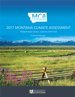 Modeling Montana's Climate Future