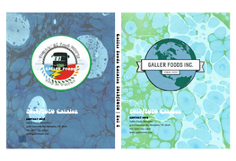 Galler Foods Catalog 2019/2020 | Vol 2