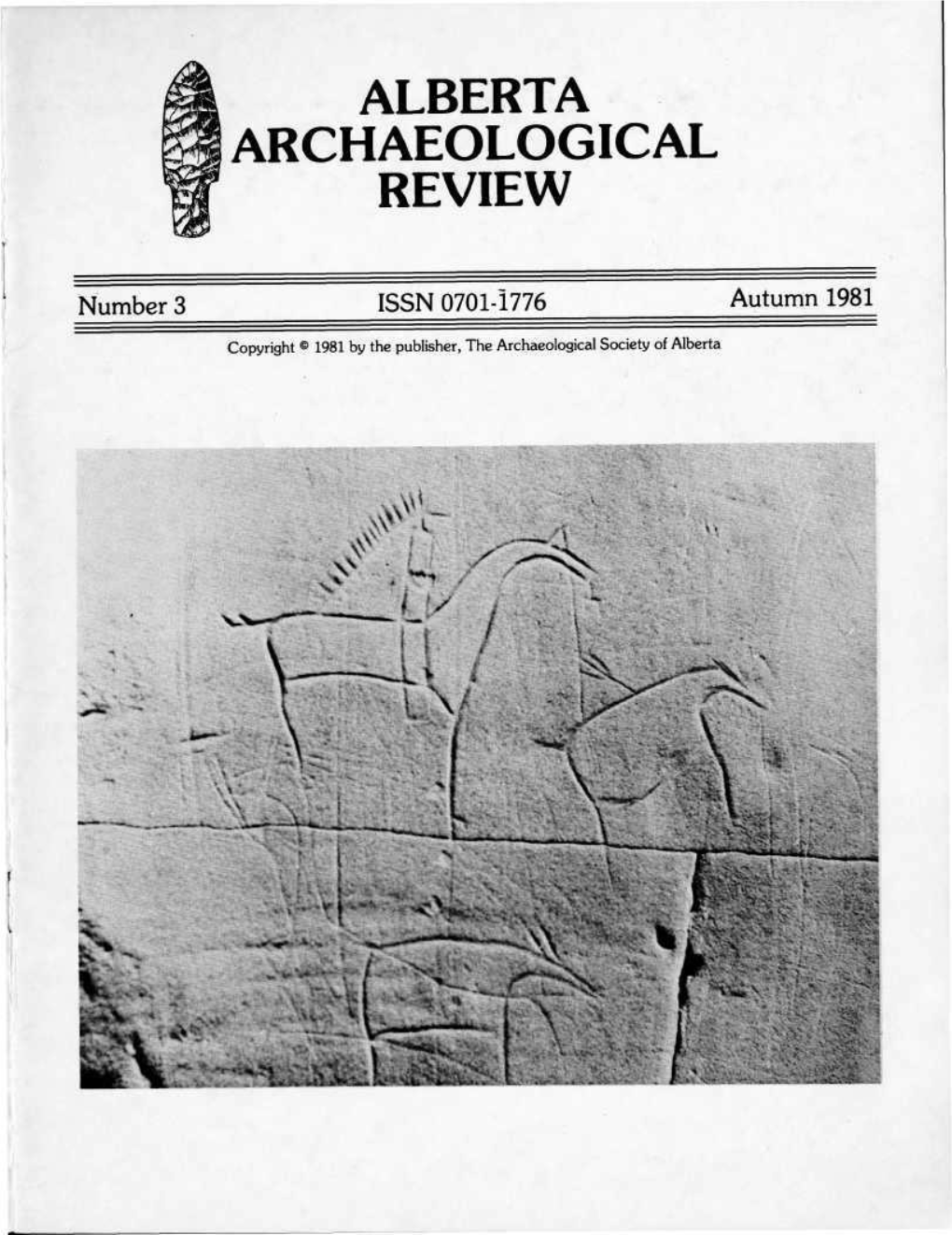 Alberta Archaeological Review