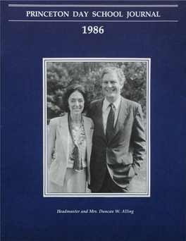 Princeton Day School Journal 1986