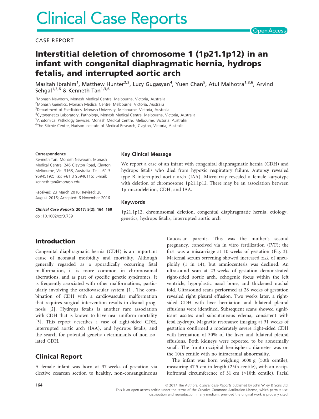 In an Infant with Congenital Diaphragmatic