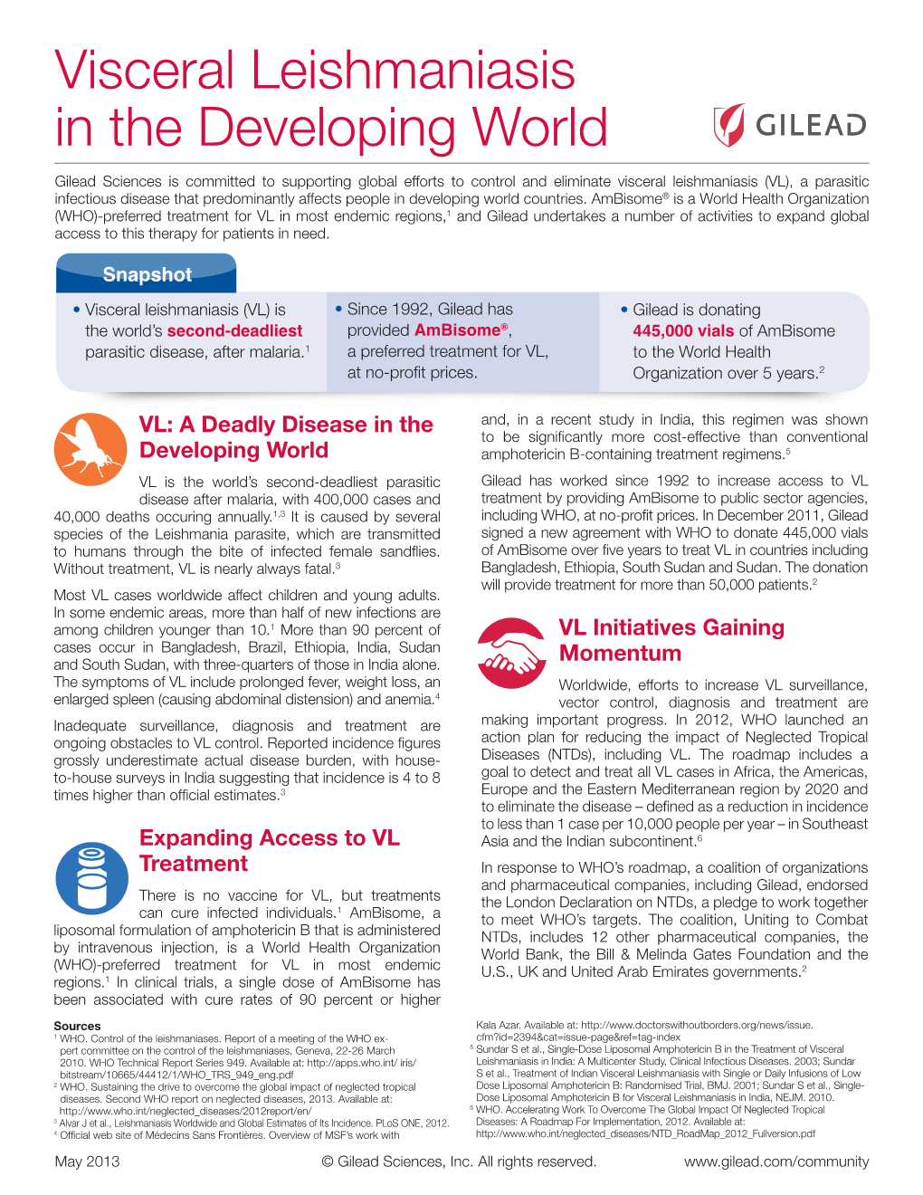 Visceral Leishmaniasis in the Developing World