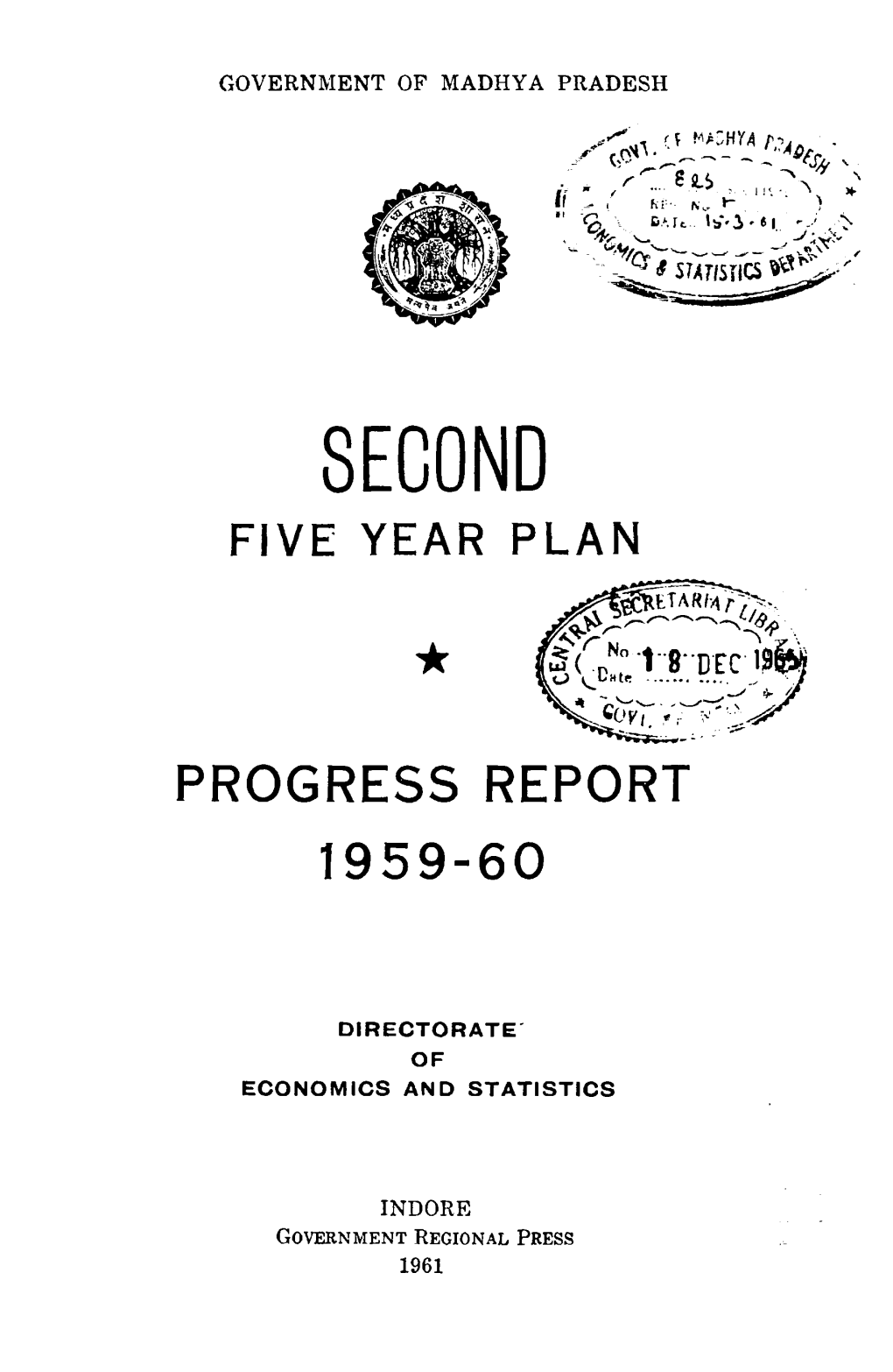 Second Five Year Plan