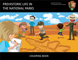 Prehistoric Life in the National Parks Coloring Book