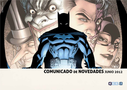 Comunicado De Novedadesjunio 2012