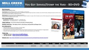You Got Served/Stomp the Yard - Bd+Dvd