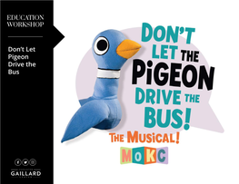 Don't Let Pigeon Drive The
