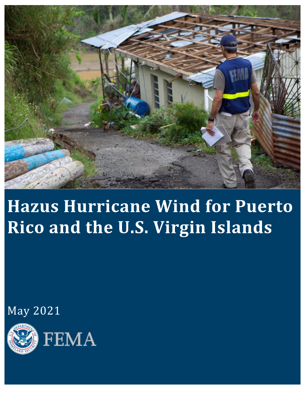 Hazus Hurricane Wind for Puerto Rico and the U.S. Virgin Islands