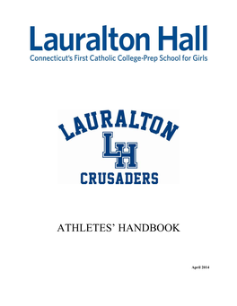 Athletes' Handbook