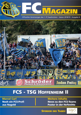 FCMAGAZIN Offizielles Vereinsorgan Des 1
