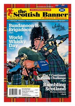 Rambling Scotland Bundanoon Is Brigadoon World Whisky