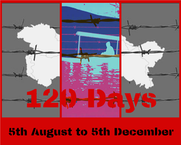 Report on 120 Days 5Th August to 5Th December by Association Of