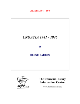 Croatia 1941-1946 (Pdf)