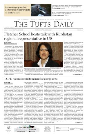 The Tufts Daily Volume Lxx, Number 40