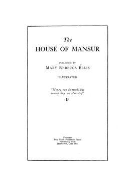 House of Mansur