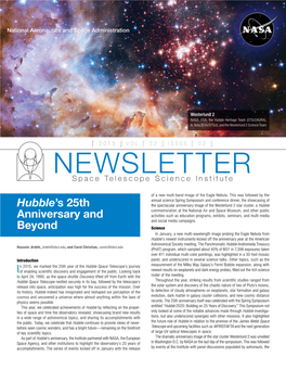 Stsci Newsletter: 2015 Volume 032 Issue 02