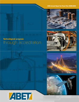 Technological Progress Through Accreditation Table of Contents