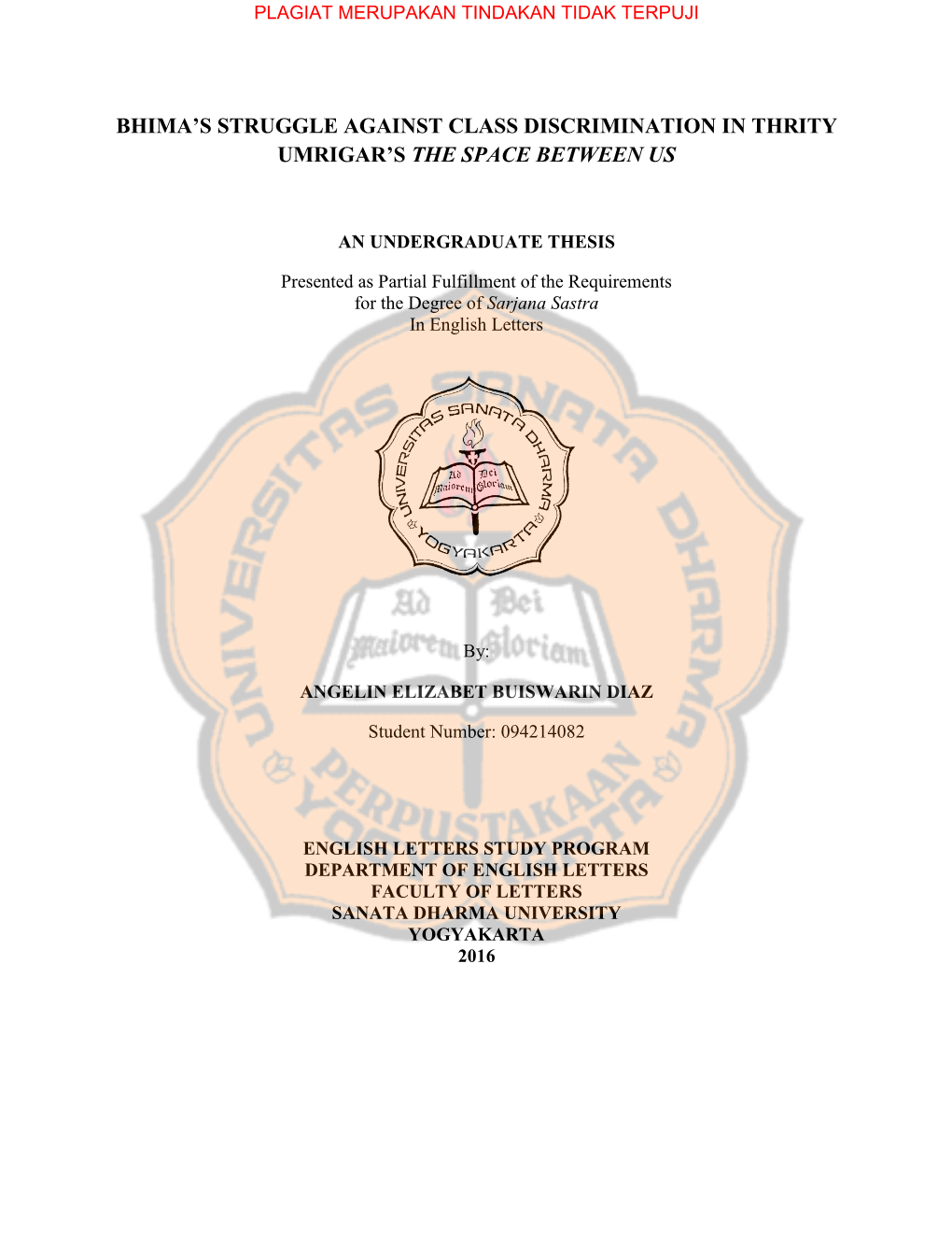 Bhima's Struggle Against Class Discrimination In