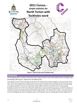 North Turton with Tockholes Ward Profile 2011 Census