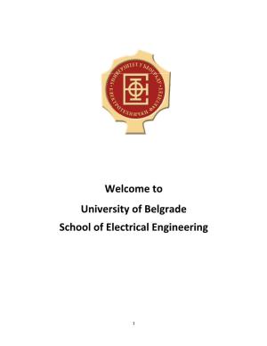 University of Belgrade School of Electrical Engineering