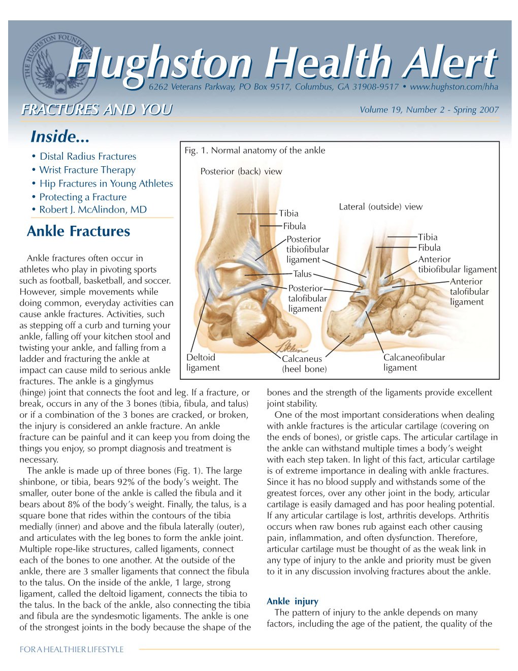 Ankle Fractures