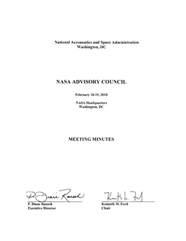 Nasa Advisory Council
