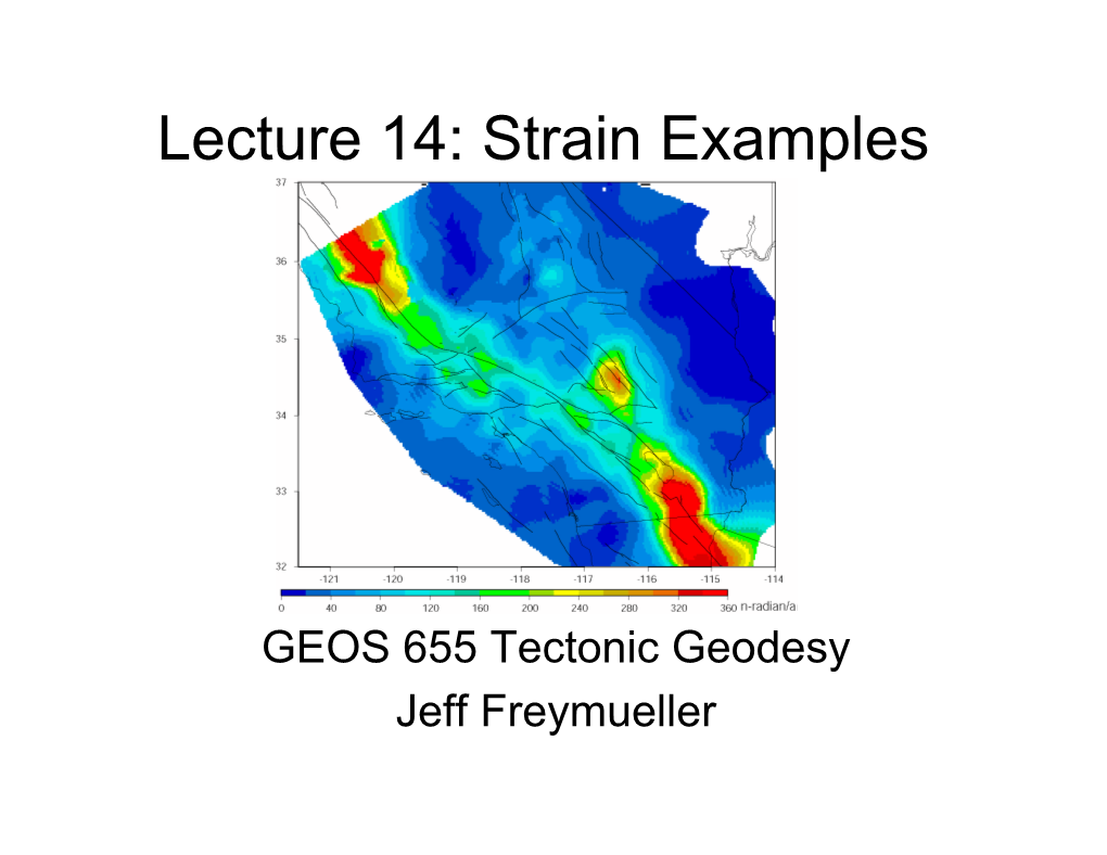 Strain Examples