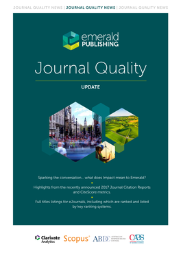 Journal Quality News | Journal Quality News | Journal Quality News