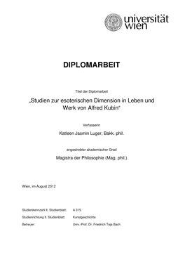 Diplomarbeit Katleen Luger