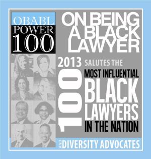 On Being a Black Lawyer 2013 Power