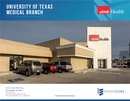 University of Texas Medical Branch 195 N