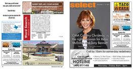'CMA Country Christmas' Is the Right Occasion for Reba Mcentire And