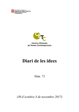 Diari De Les Idees