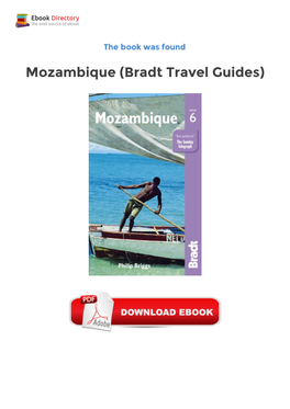 Mozambique (Bradt Travel Guides) Epub Downloads