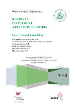 Regional Investment Attractiveness 2014