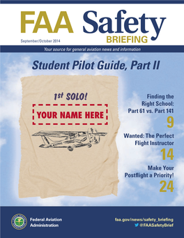 FAA Safety Briefing Is the FAA Safety Policy Voice of Non-Commercial General Aviation