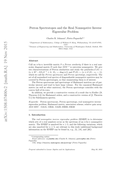 Perron Spectratopes and the Real Nonnegative Inverse Eigenvalue Problem