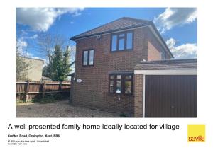 A Well Presented Family Home Ideally Located for Village and Schools